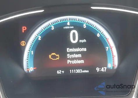 2017 Honda Civic Ex-L from USA, damaged, VIN 19XFC1F70HE030405